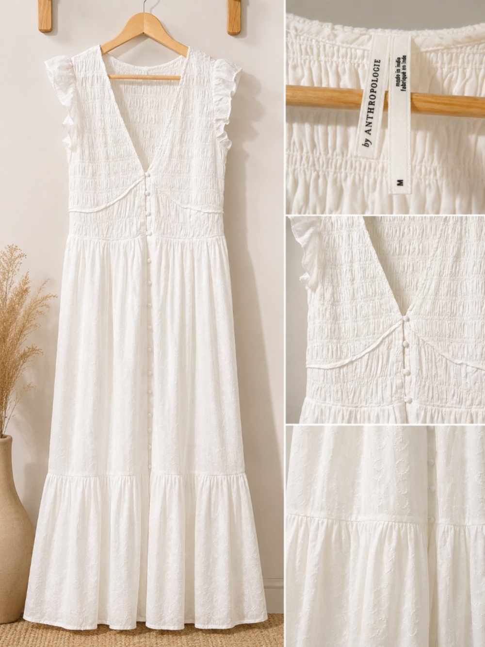 Anthropologie Peregrine white dress - Picture 1 of 1